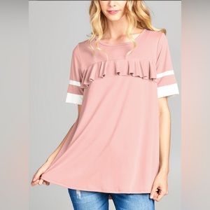 LIKE NEW Mauve Nursing Top